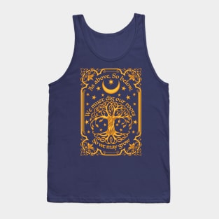 Good Witch Celtic Tree Tank Top